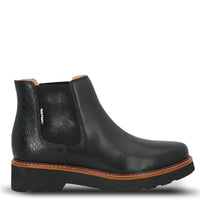 Botin Cuero Bonnie Negro Hush Puppies | Hush Puppies
