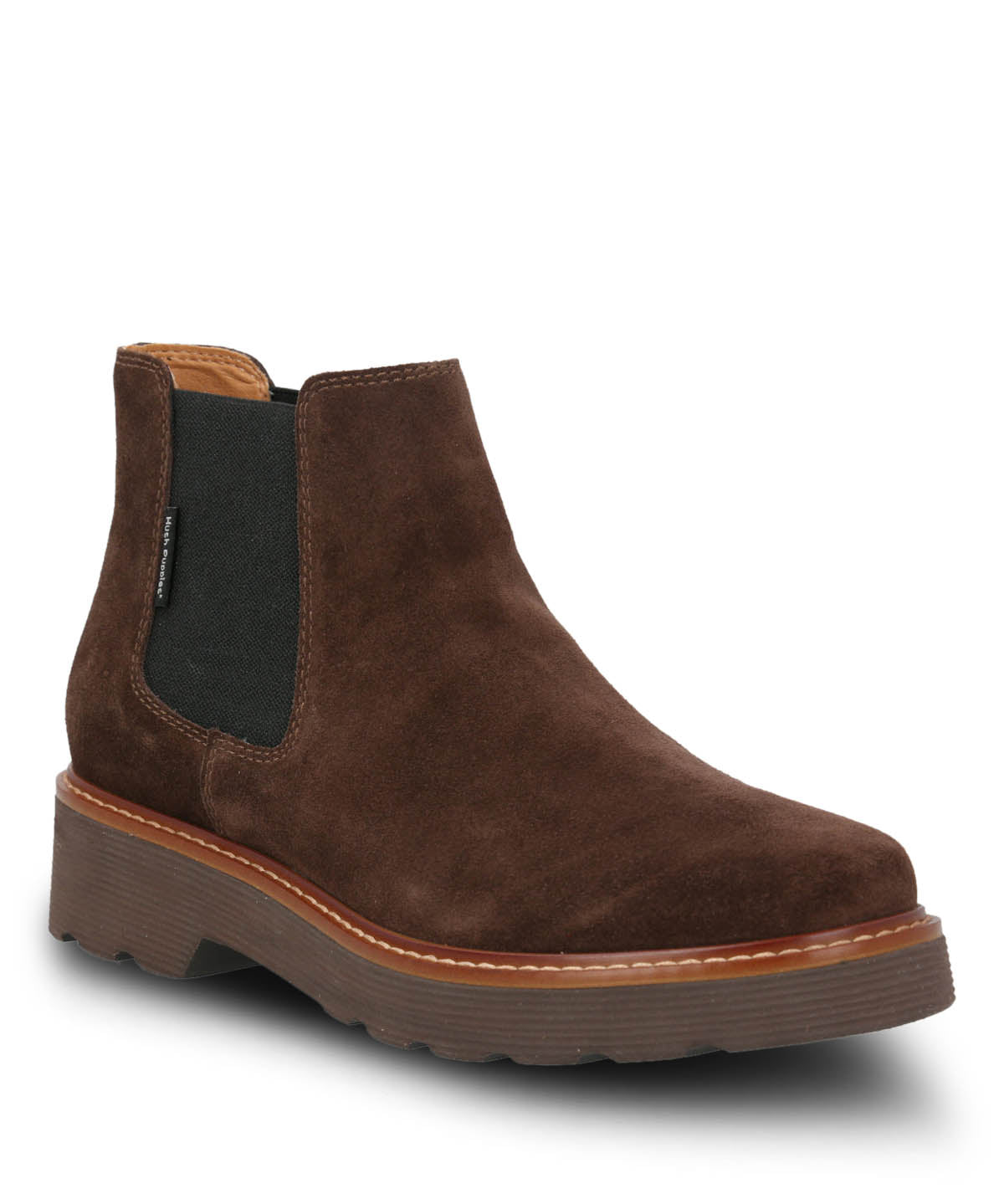 Botin Cuero Bonnie Café Hush Puppies | Hush Puppies