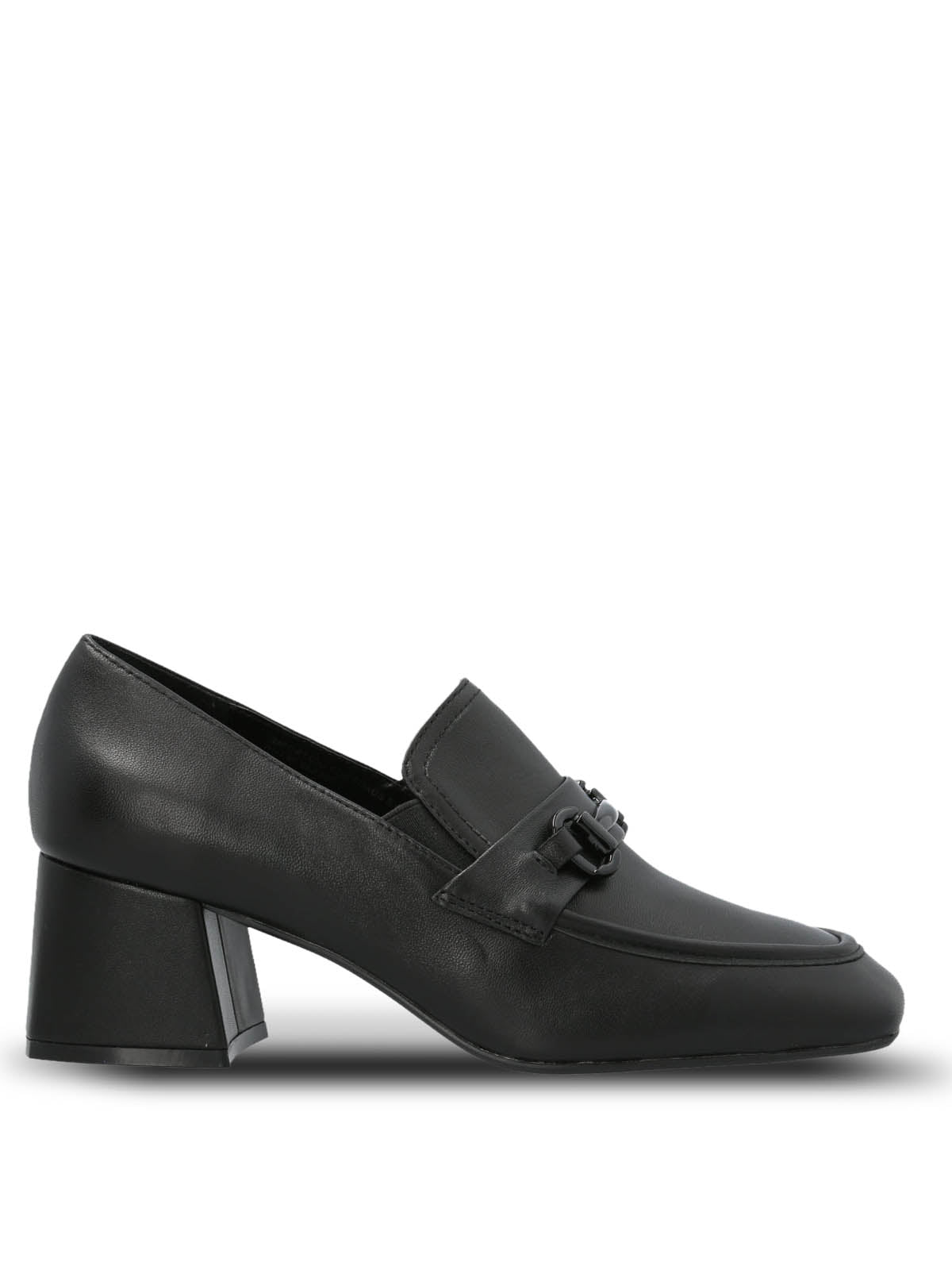 Zapato Cuero Mujer Zara Negro Hush Puppies