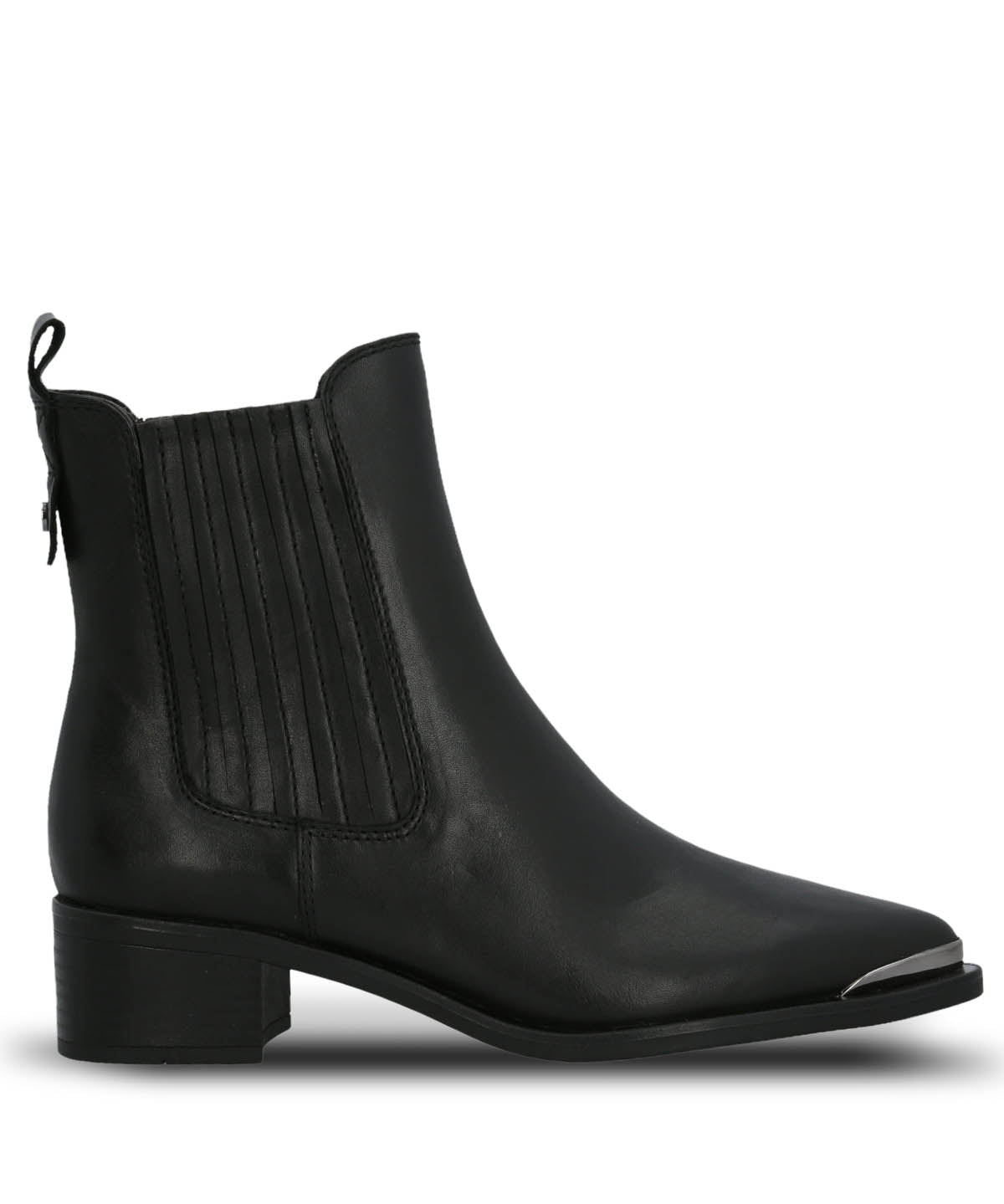 Botin Cuero Dorothea Negro Hush Puppies