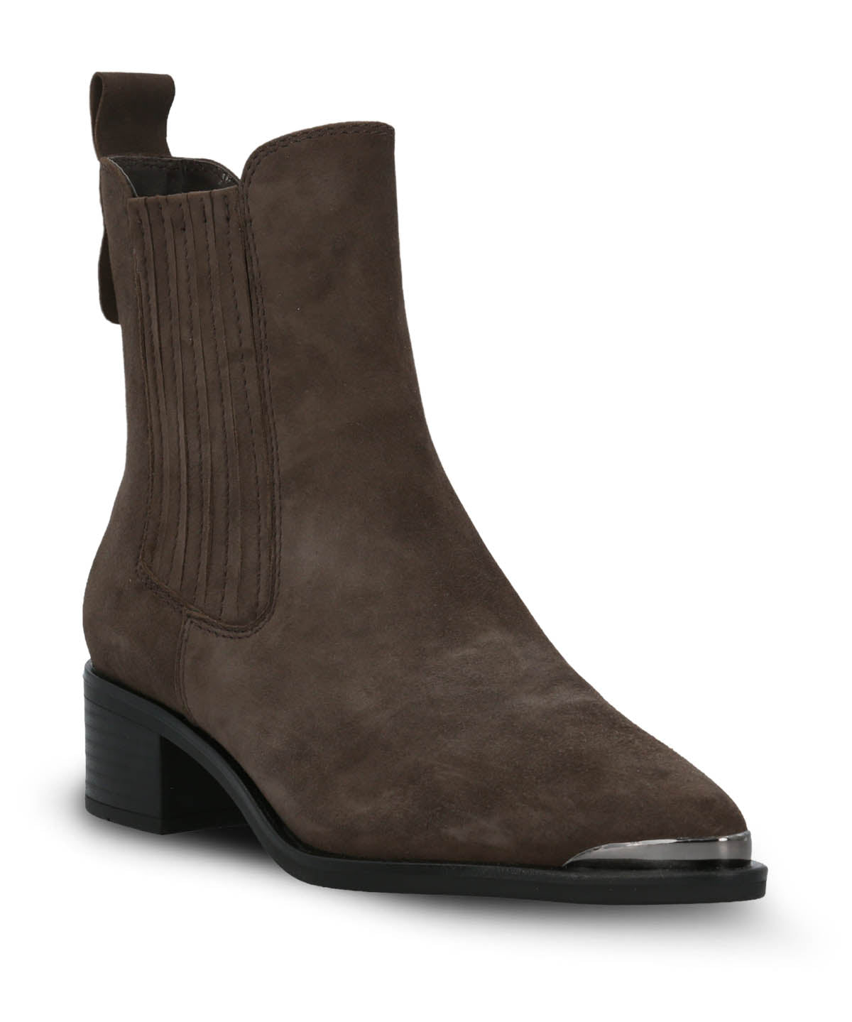 Botin Cuero Dorothea Gris Hush Puppies