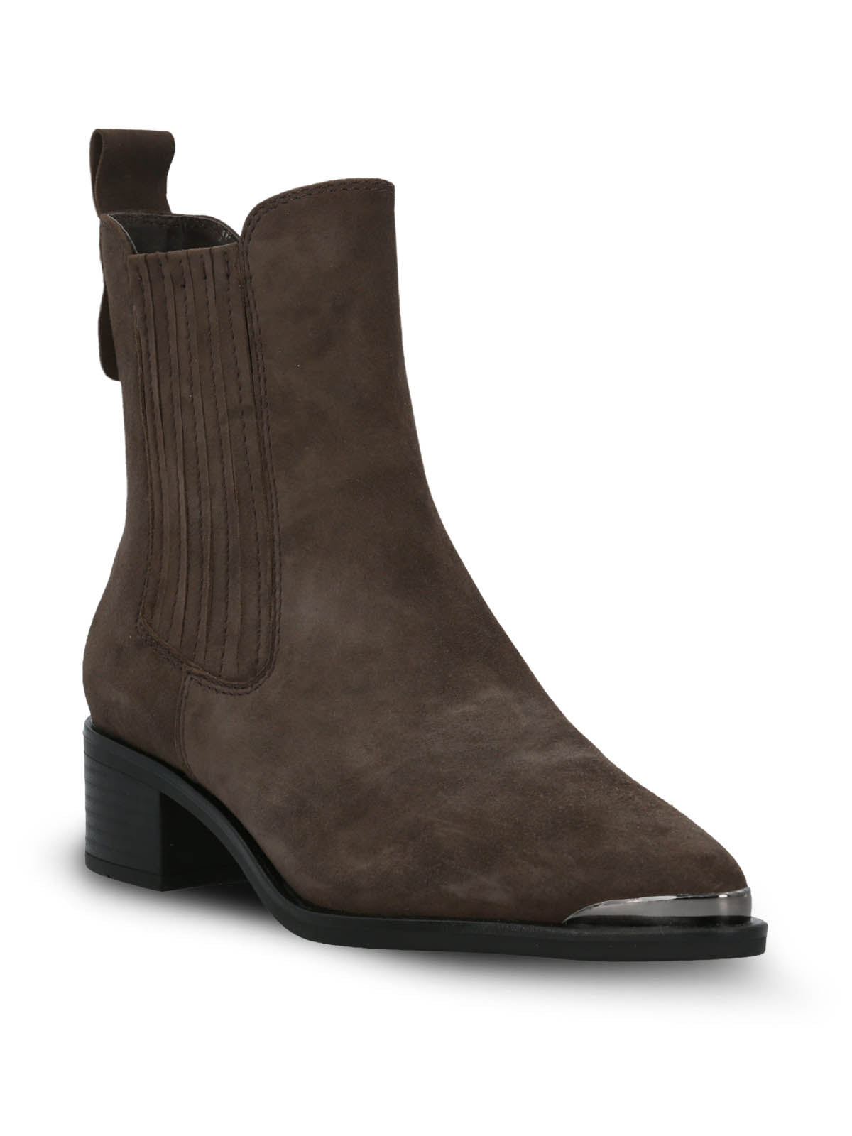 Botin Cuero Dorothea Gris Hush Puppies