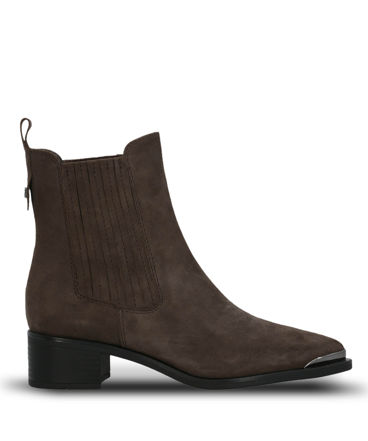 Botin Cuero Dorothea Gris Hush Puppies