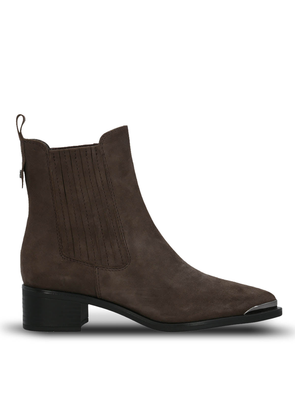 Botin Cuero Dorothea Gris Hush Puppies