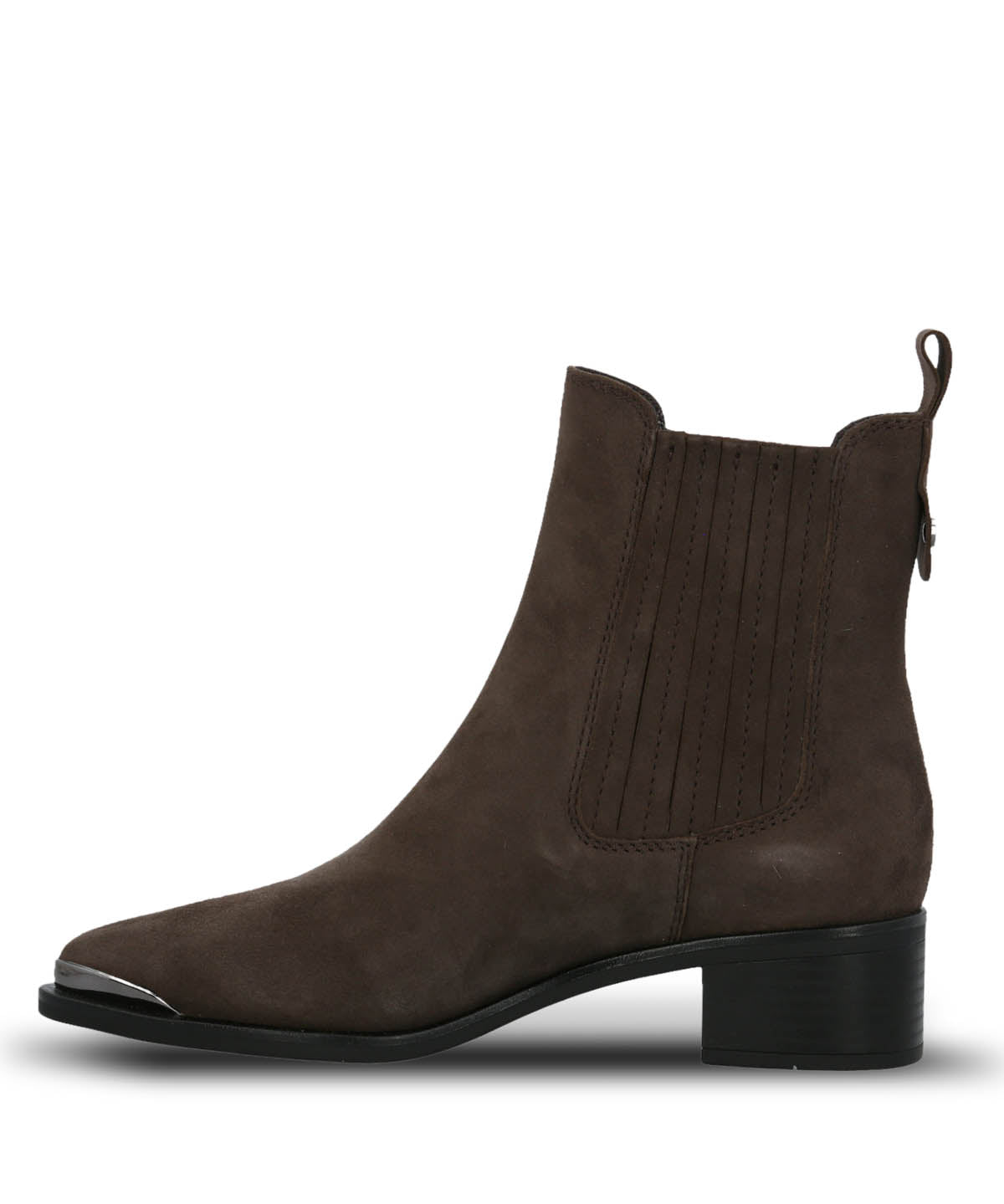 Botin Cuero Dorothea Gris Hush Puppies