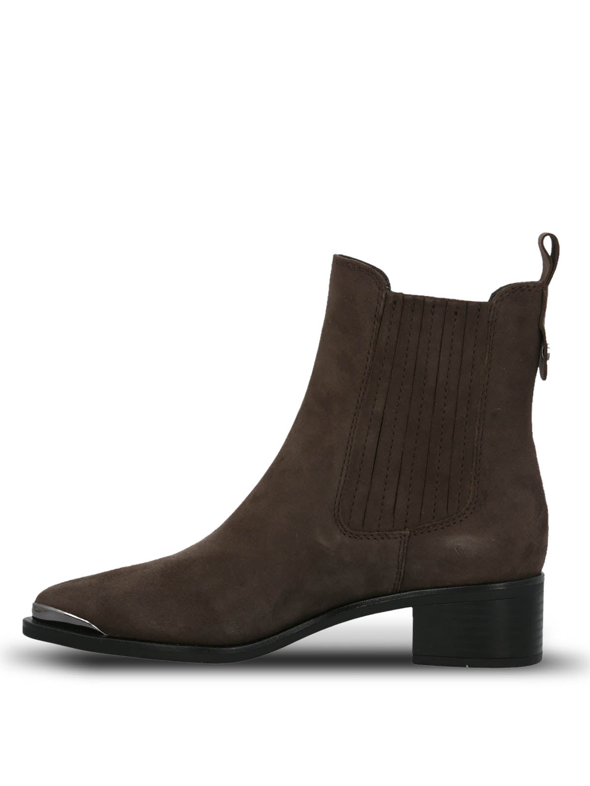 Botin Cuero Dorothea Gris Hush Puppies