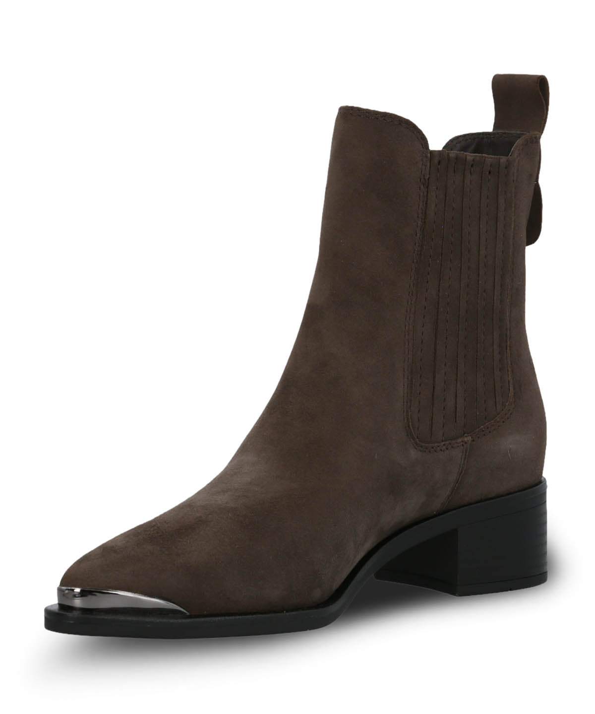 Botin Cuero Dorothea Gris Hush Puppies