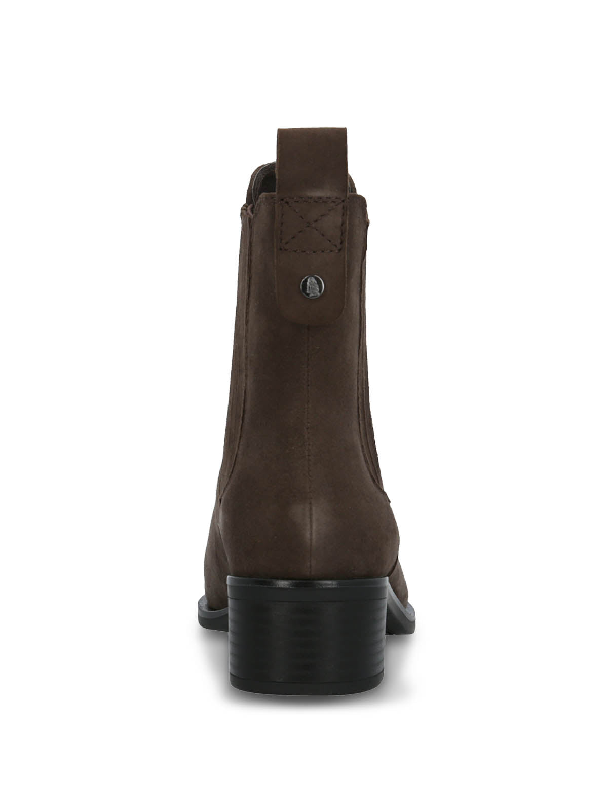 Botin Cuero Dorothea Gris Hush Puppies