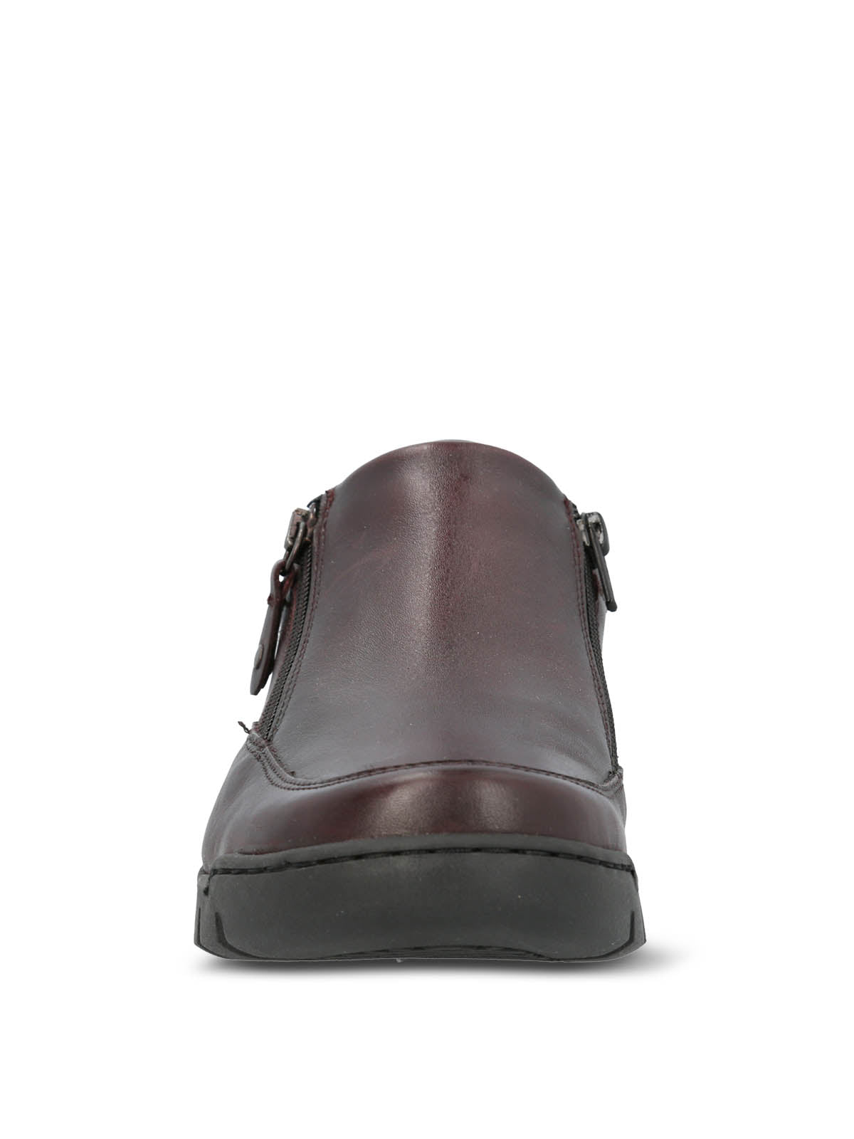 Zapato Cuero Mujer Henry Burdeo Hush Puppies | Hush Puppies