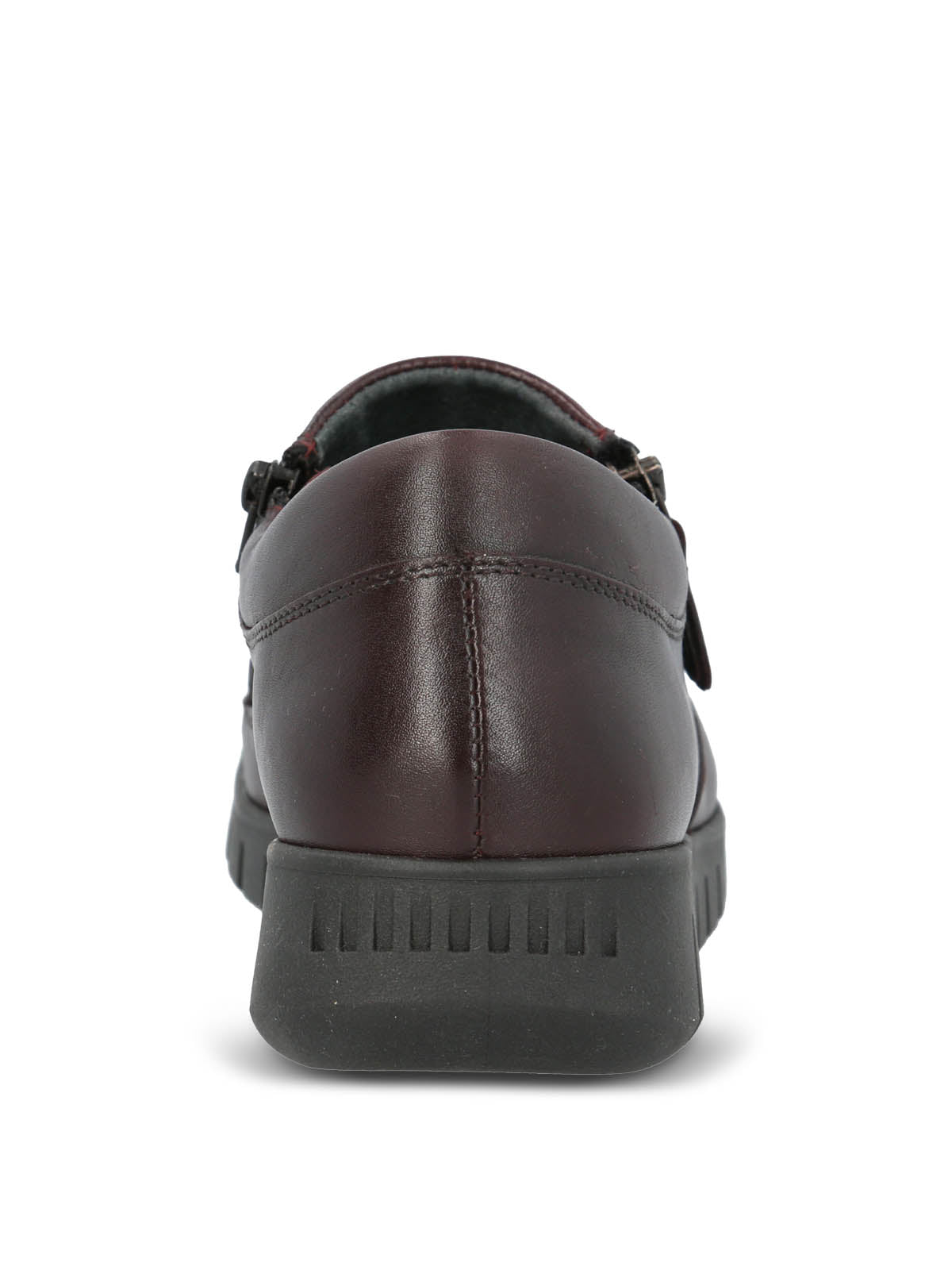 Zapato Cuero Mujer Henry Burdeo Hush Puppies | Hush Puppies