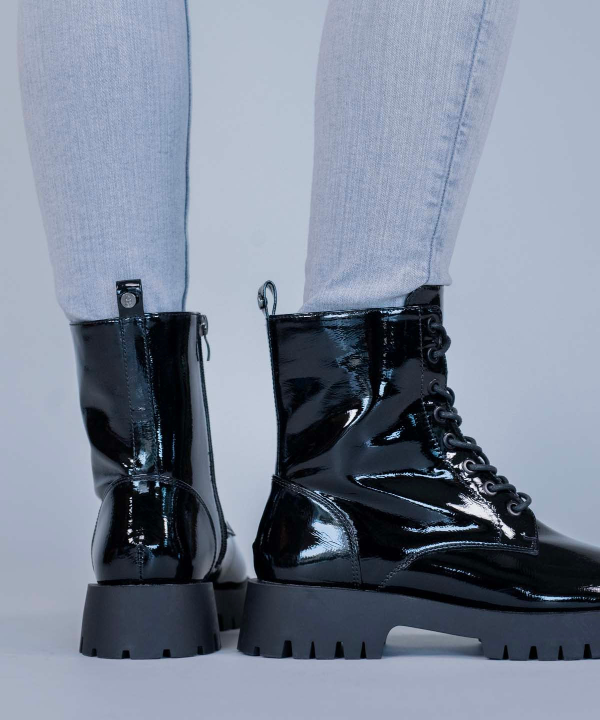 Botin Mujer Orion Negro Hush Puppies