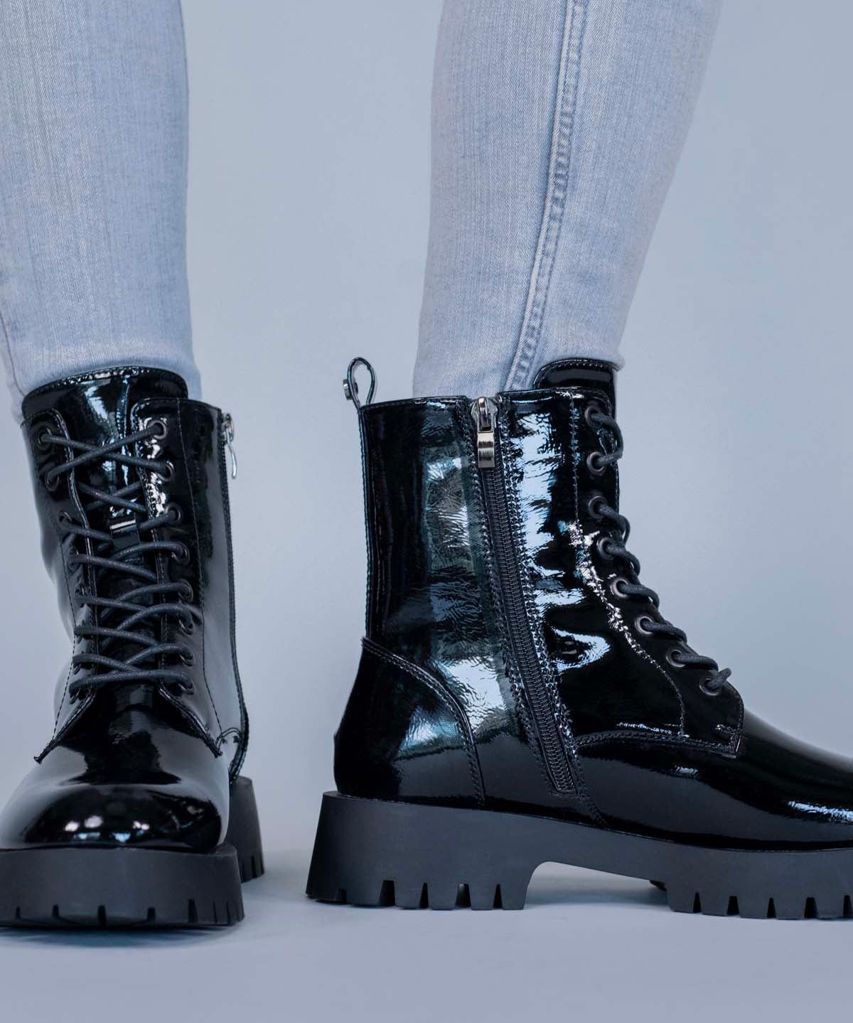 Botin Mujer Orion Negro Hush Puppies