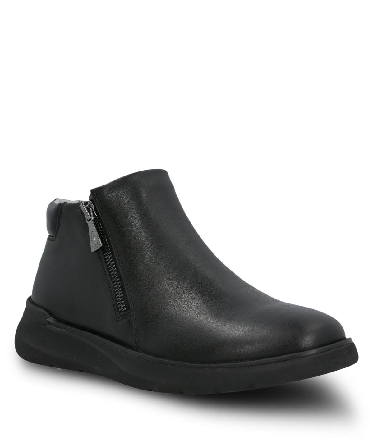 Botin Cuero Mujer Juliet Negro Hush Puppies