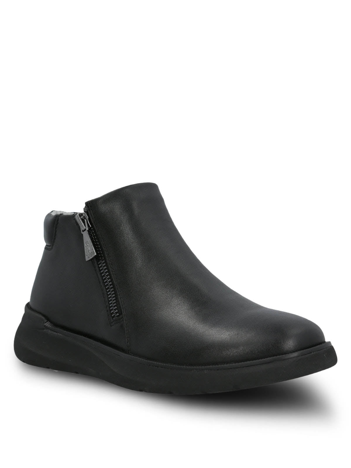 Botin Cuero Mujer Juliet Negro Hush Puppies