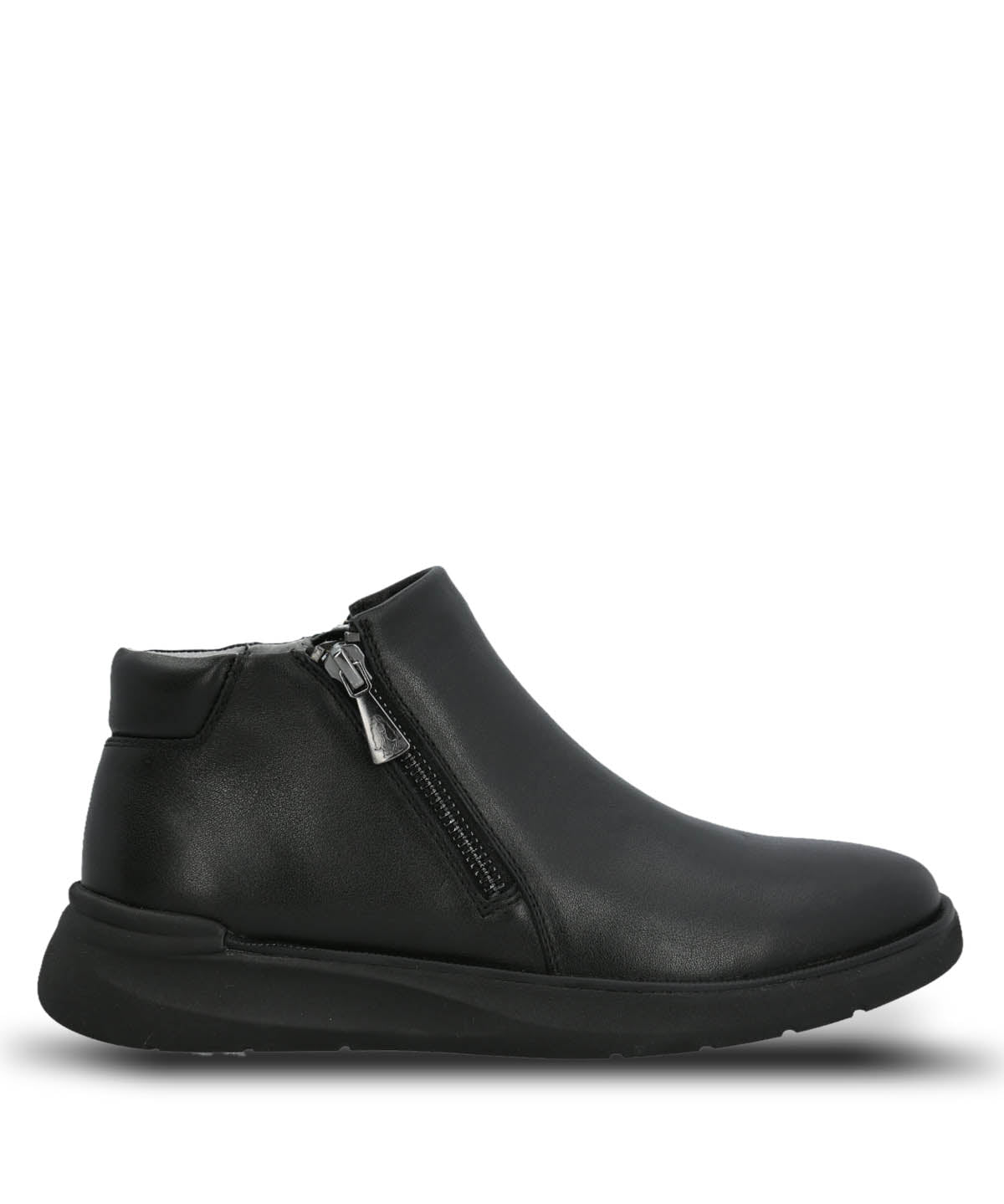 Botin Cuero Mujer Juliet Negro Hush Puppies