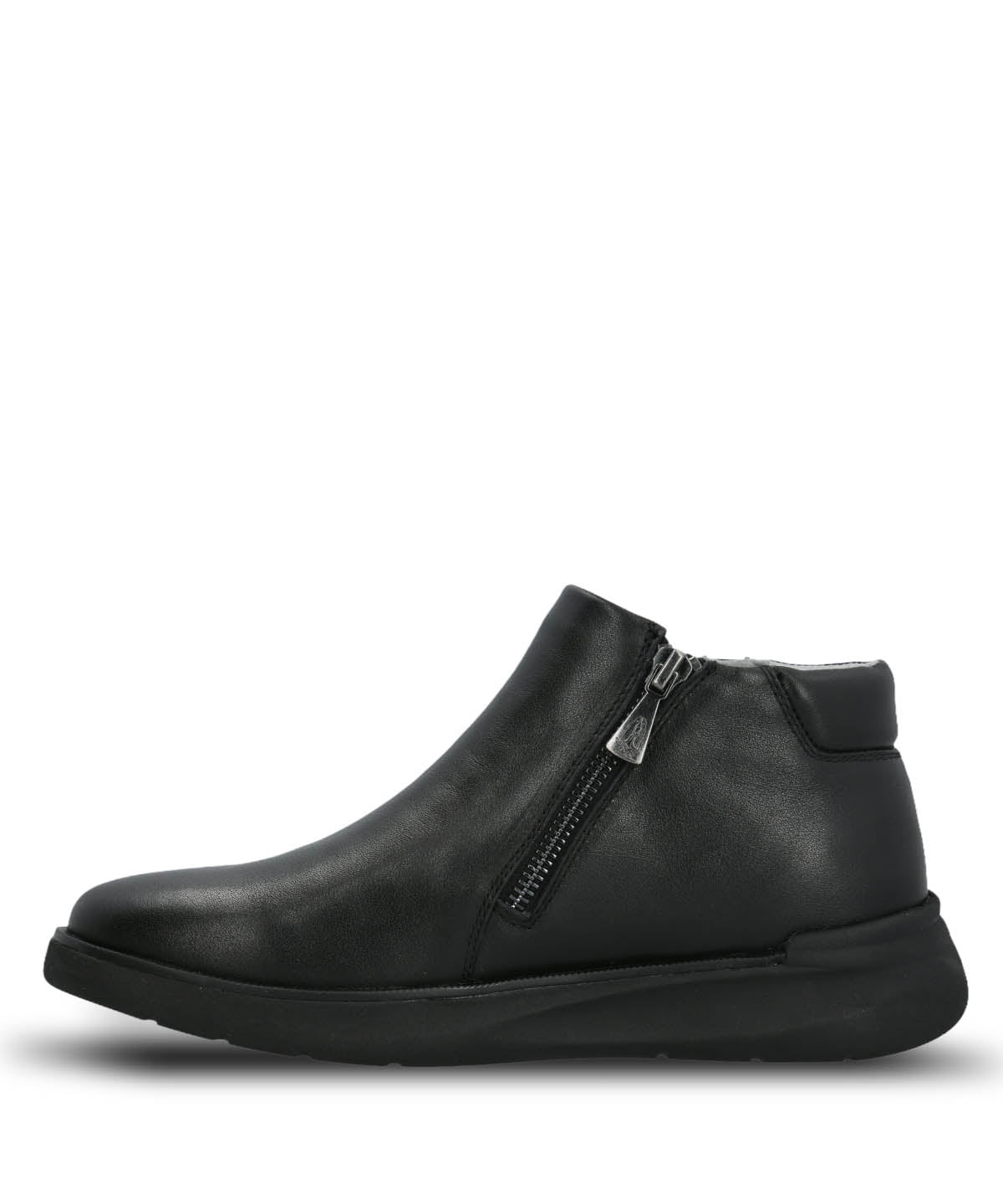 Botin Cuero Mujer Juliet Negro Hush Puppies