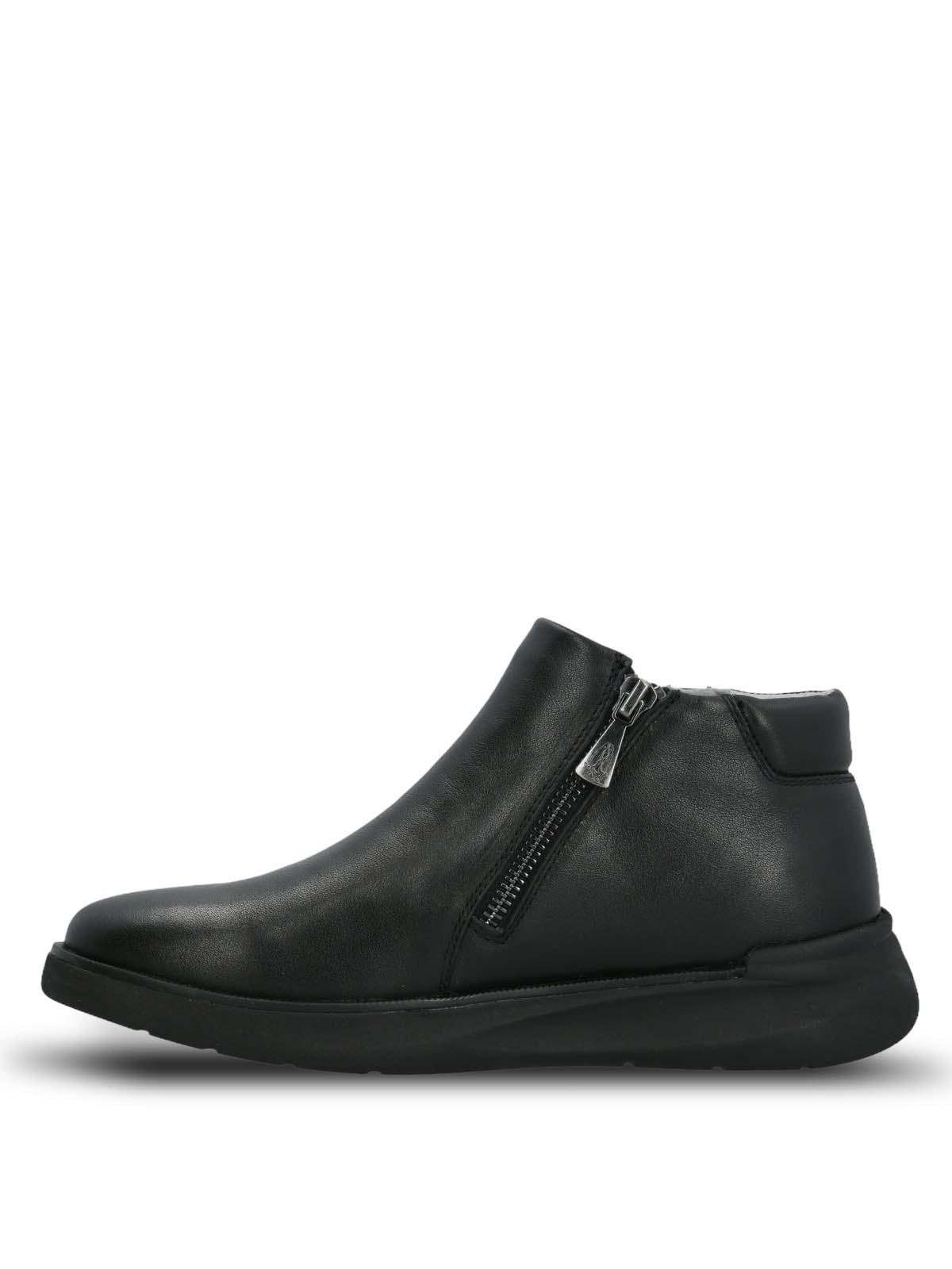 Botin Cuero Mujer Juliet Negro Hush Puppies