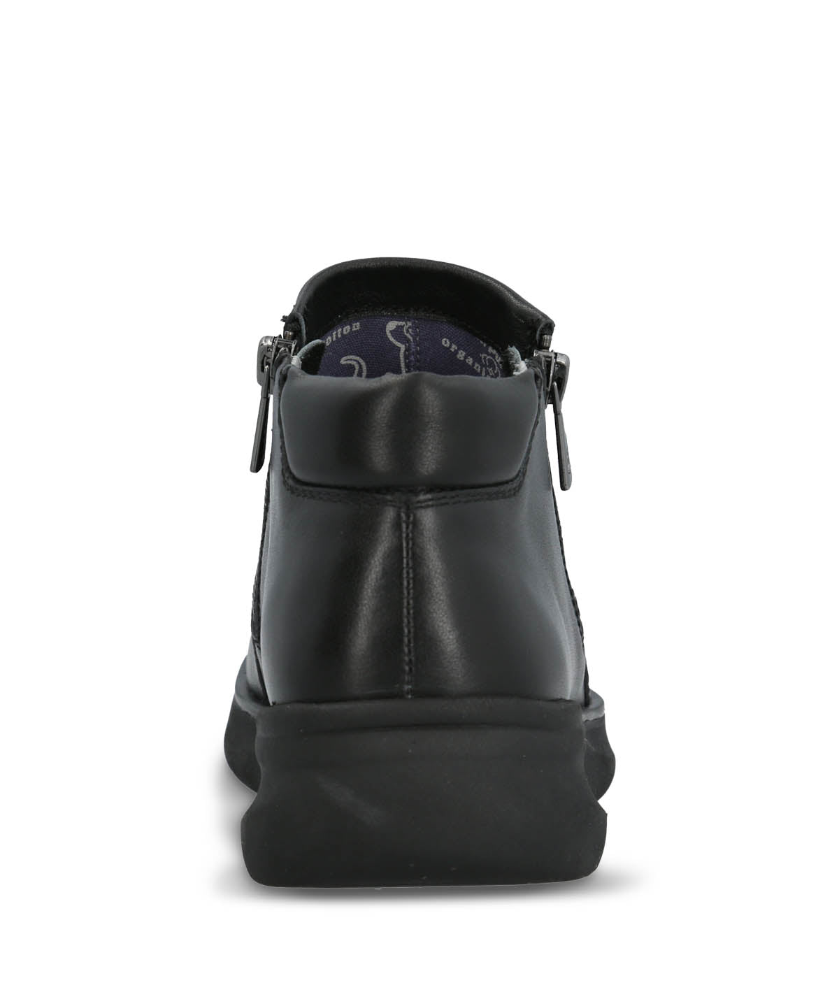 Botin Cuero Mujer Juliet Negro Hush Puppies