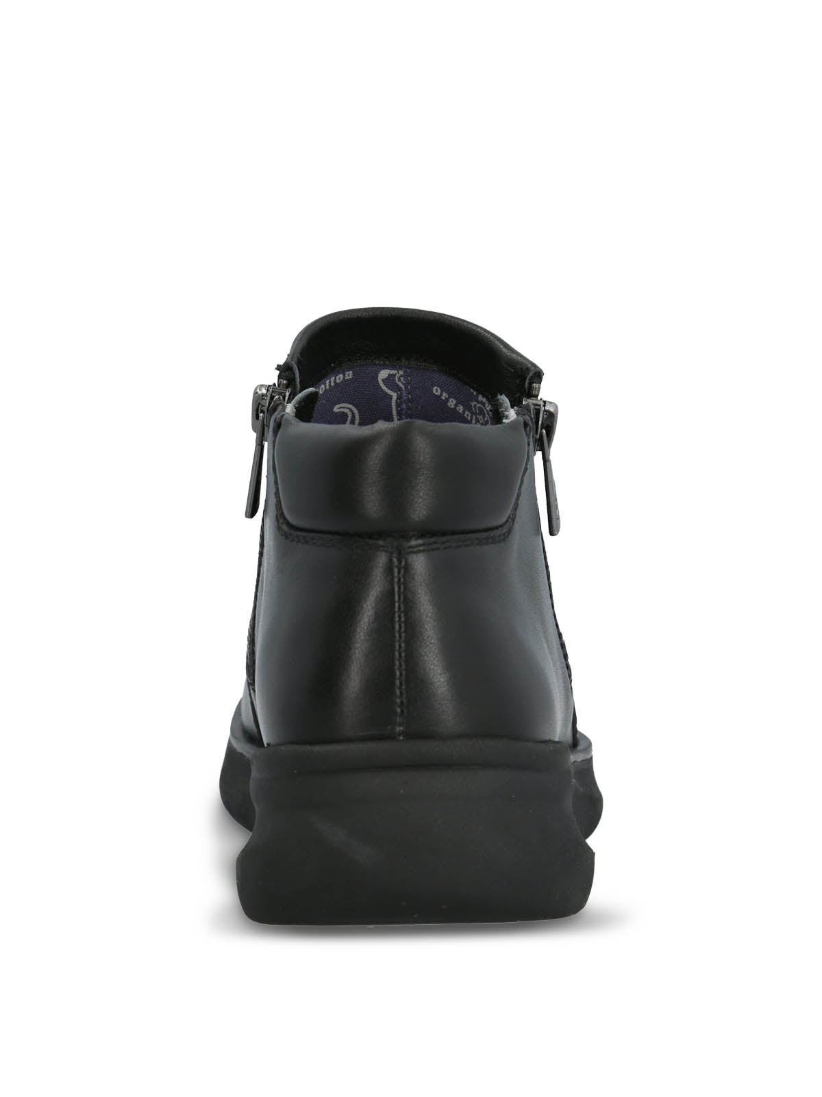 Botin Cuero Mujer Juliet Negro Hush Puppies