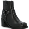 Botin Cuero Mujer Maylo Negro Hush Puppies
