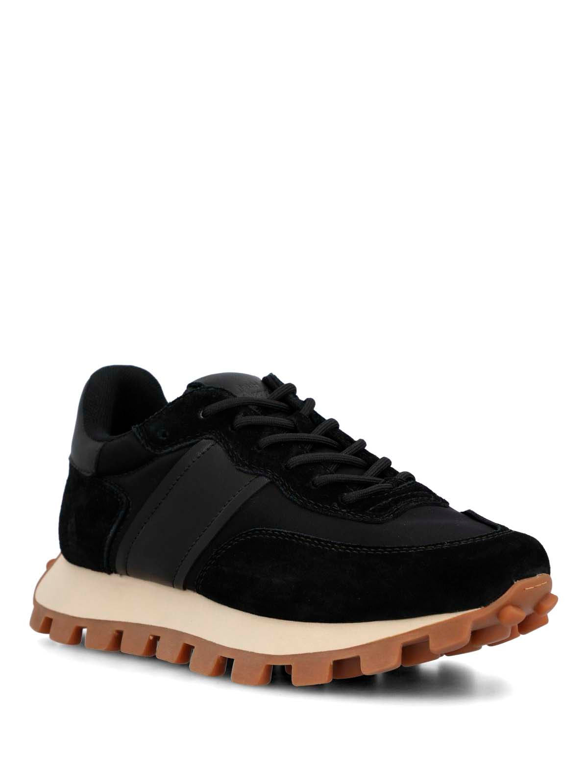 Zapatilla Cuero Mujer Janet Negro