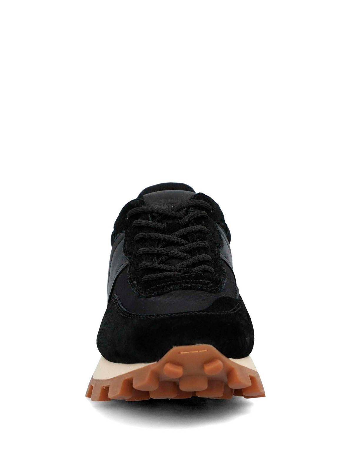 Zapatilla Cuero Mujer Janet Negro