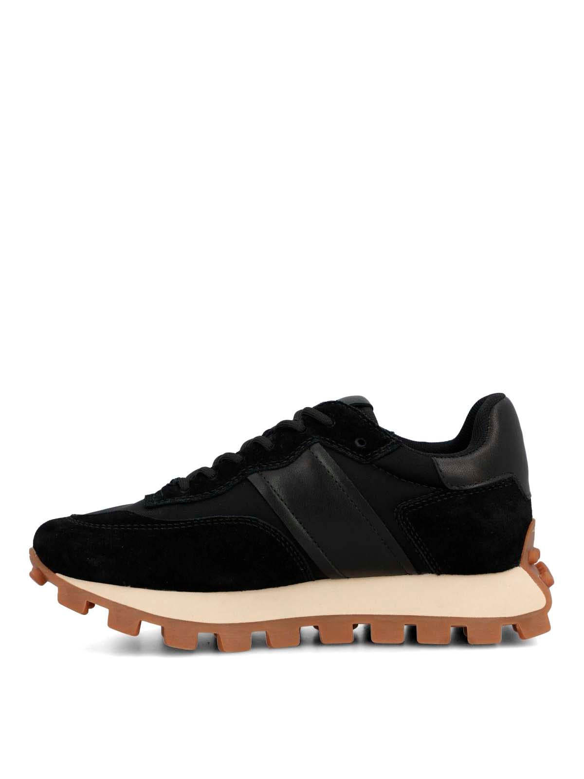 Zapatilla Cuero Mujer Janet Negro