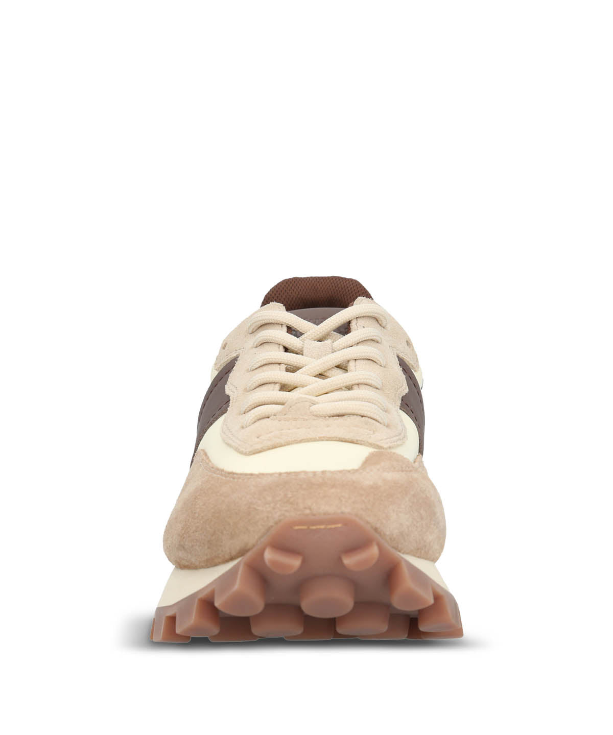 Zapatilla Cuero Mujer Janet Café