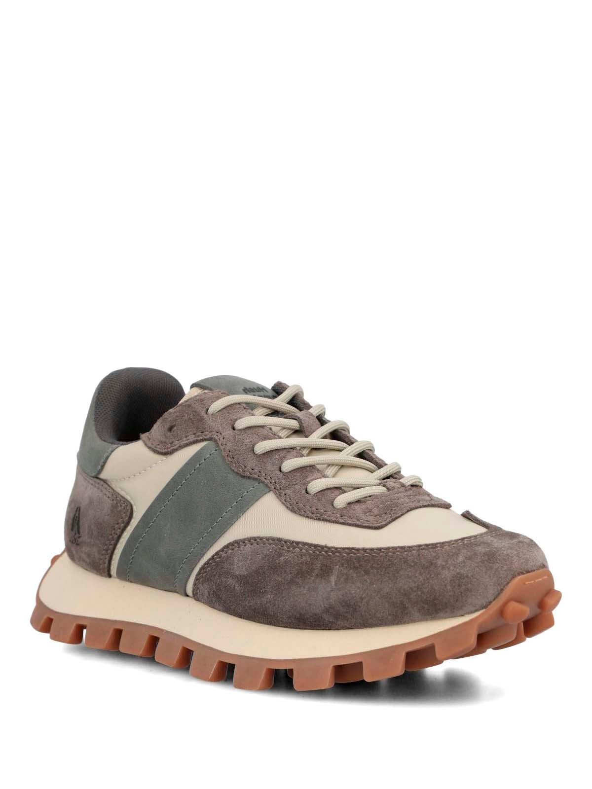 Zapatilla Cuero Mujer Janet Gris