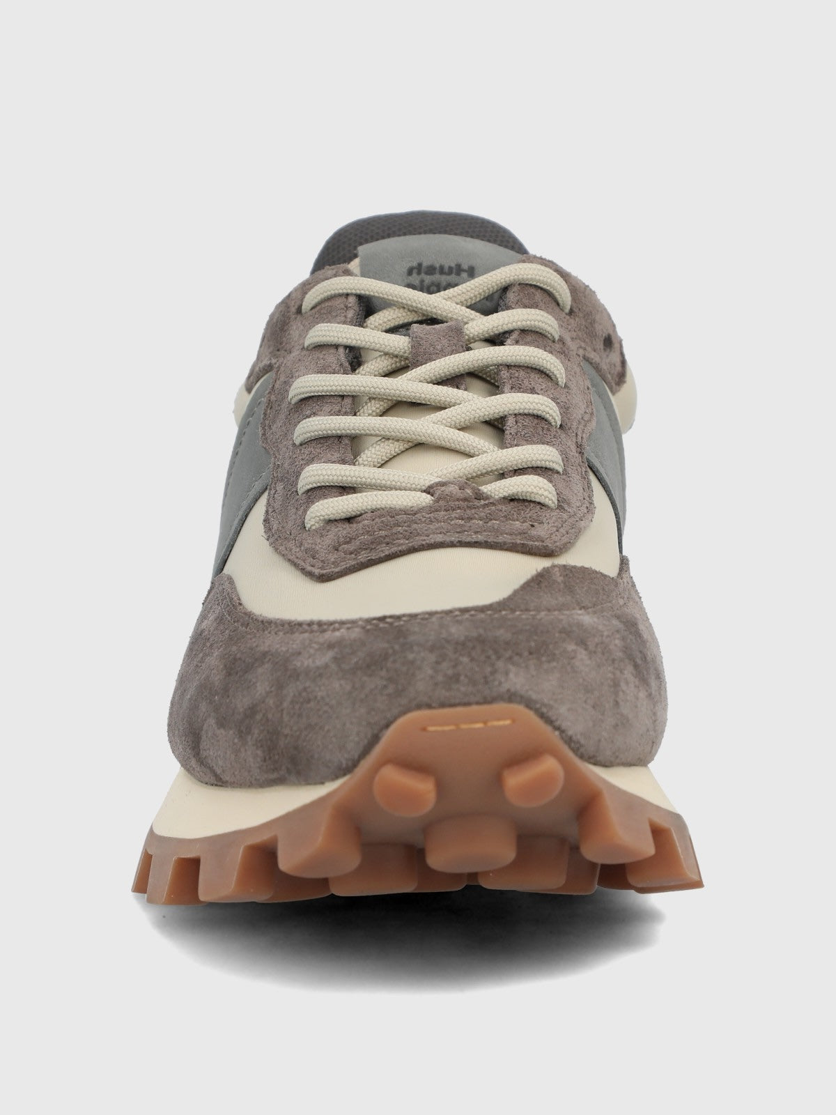 Zapatilla Cuero Mujer Janet Gris