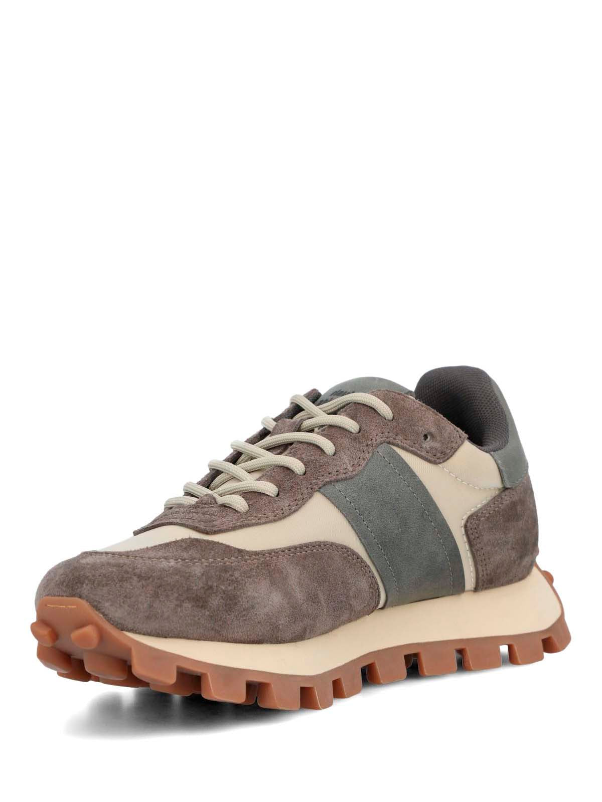 Zapatilla Cuero Mujer Janet Gris