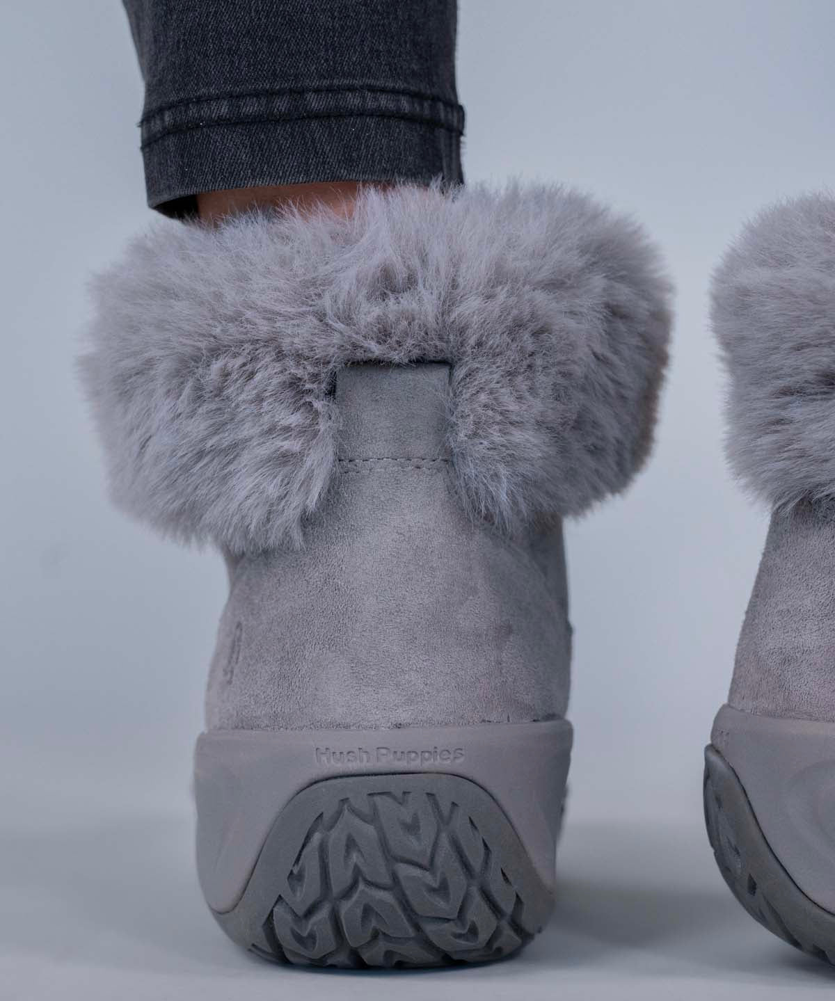 Botin Cuero Mujer Spinal Rug Alpine Gris Hush