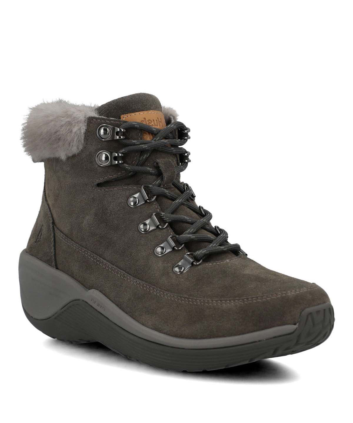 Botin Cuero Mujer Spinal Rug Alpine Gris