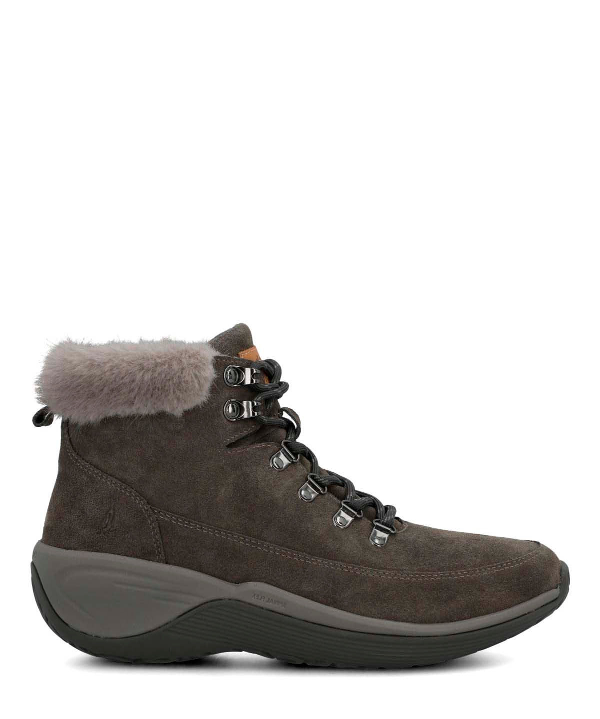 Botin Cuero Mujer Spinal Rug Alpine Gris