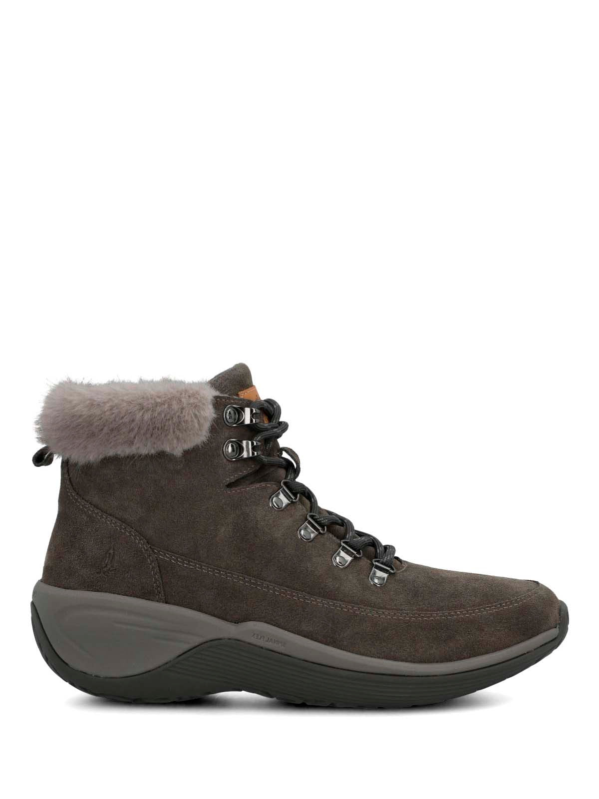 Botin Cuero Mujer Spinal Rug Alpine Gris