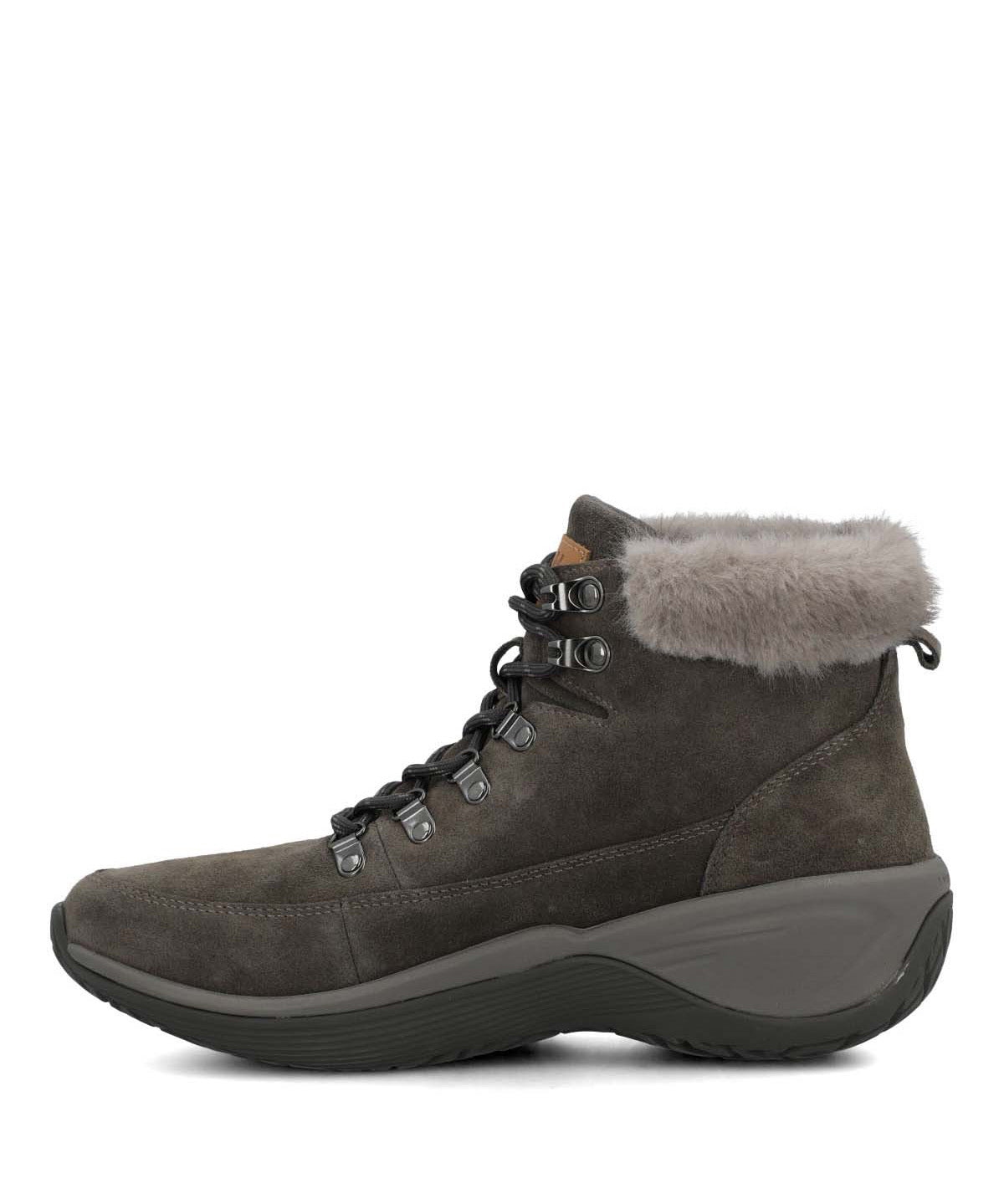 Botin Cuero Mujer Spinal Rug Alpine Gris