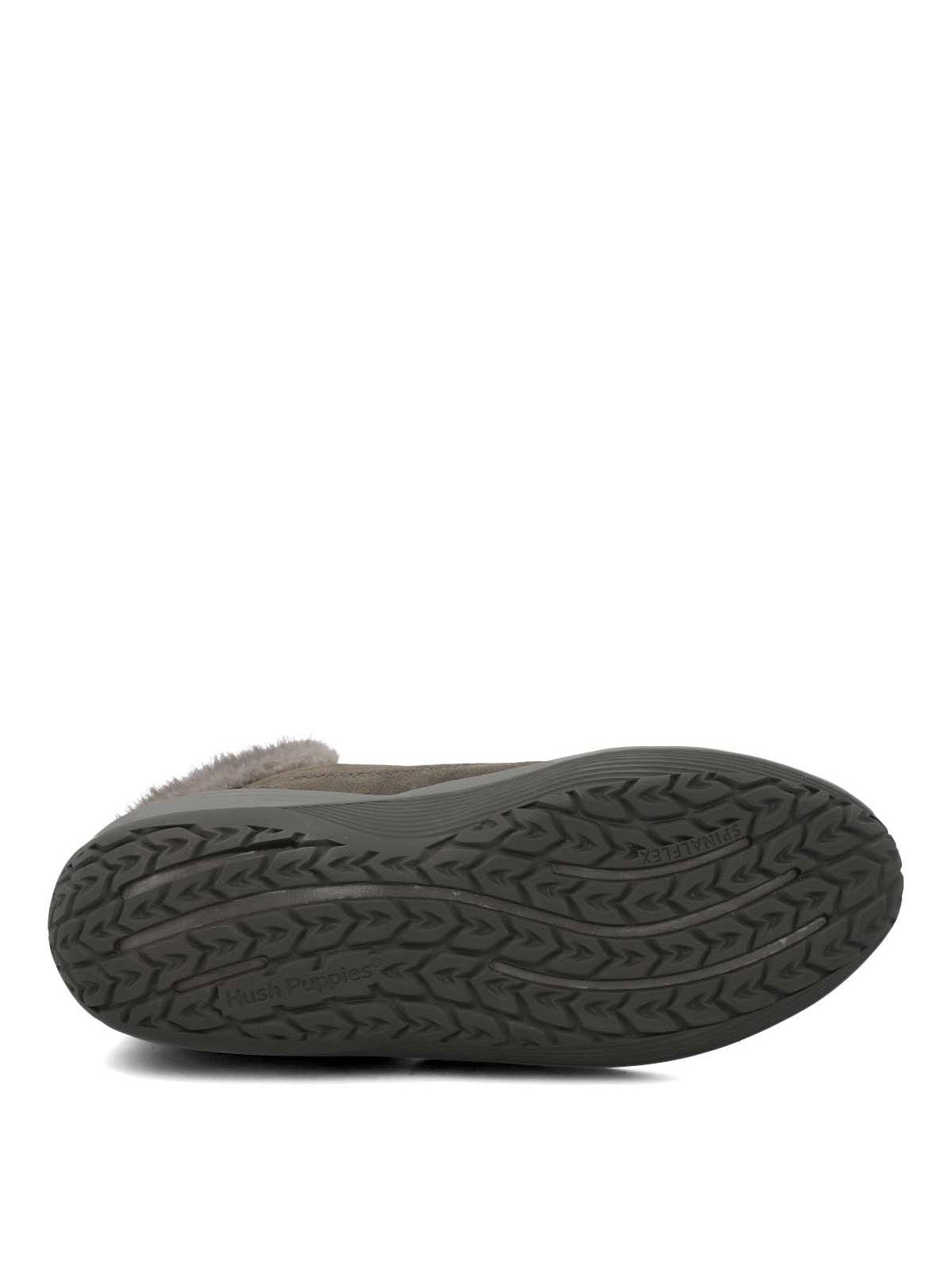 Botin Cuero Mujer Spinal Rug Alpine Gris