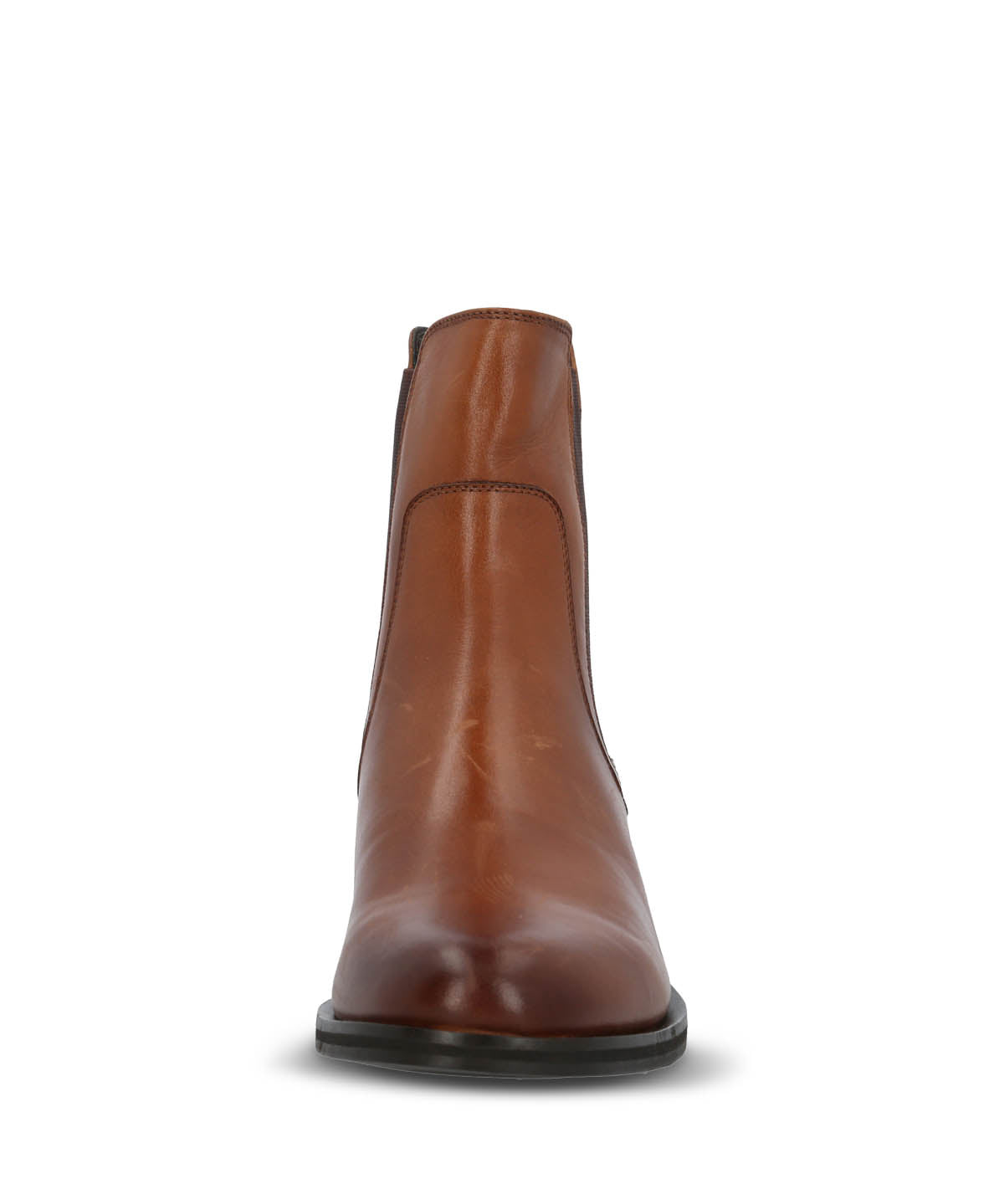 Botin Cuero Mujer Rivor Café Hush Puppies