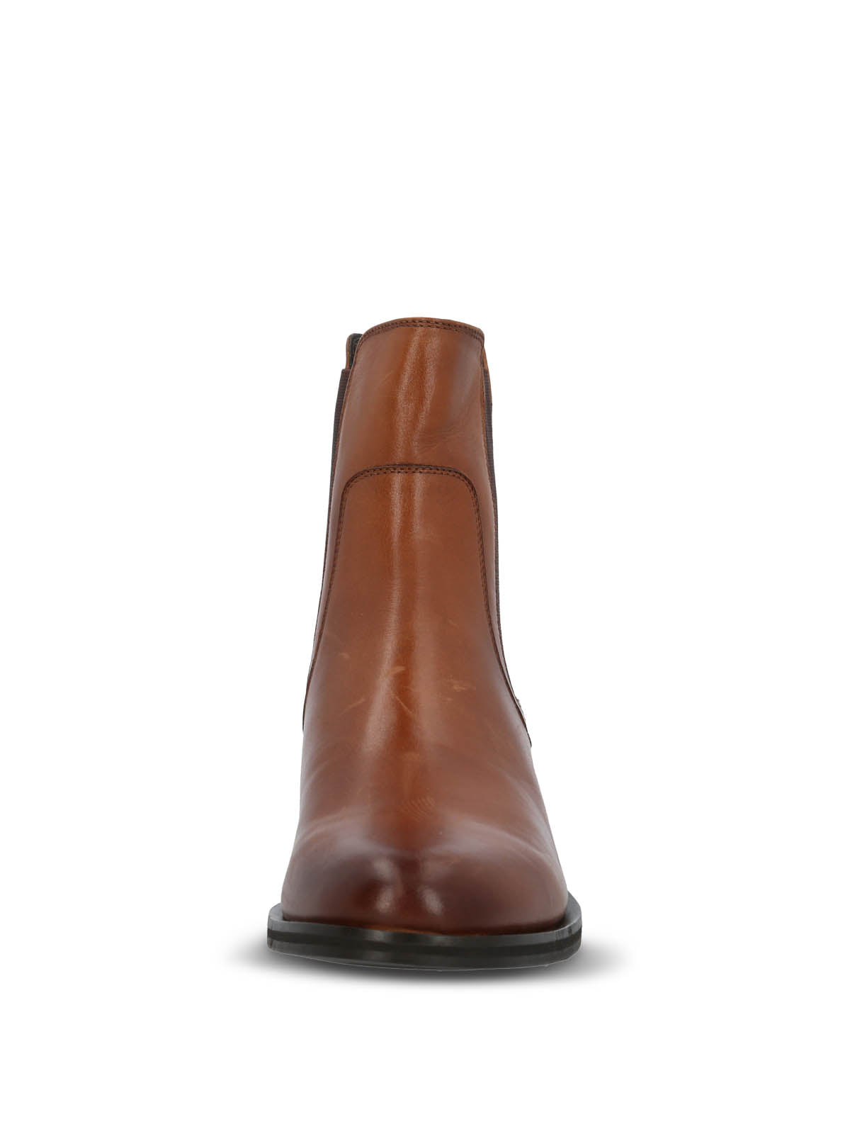 Botin Cuero Mujer Rivor Café Hush Puppies