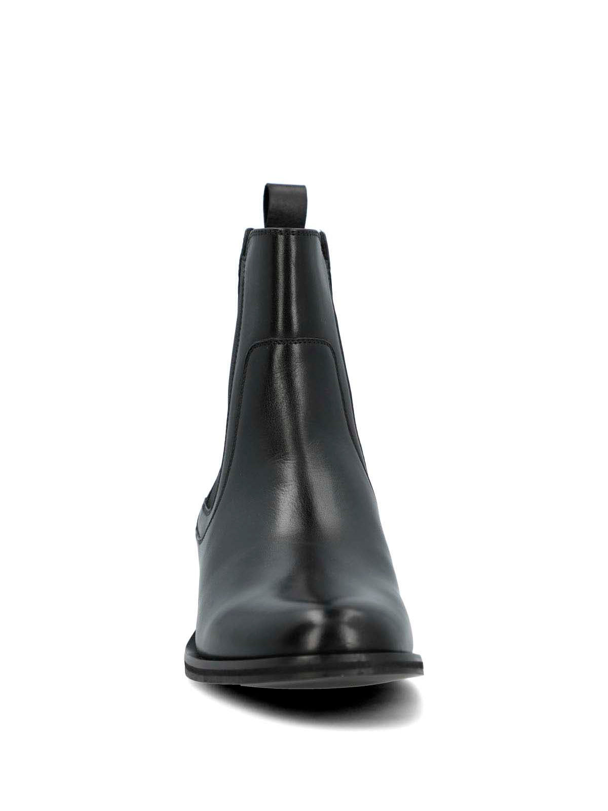 Botin Cuero Mujer Rivor Negro