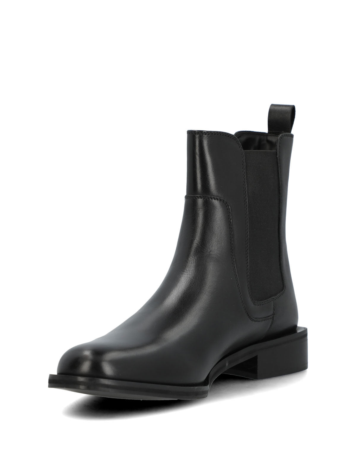 Botin Cuero Mujer Rivor Negro