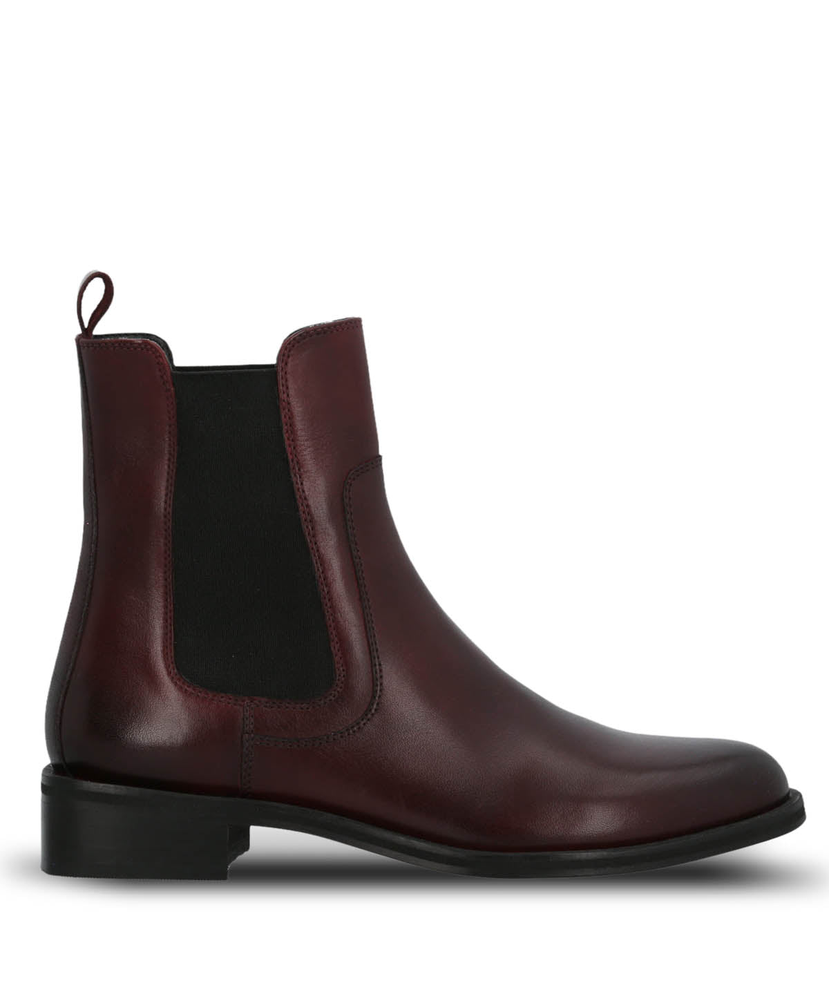 Botin Cuero Mujer Rivor Burdeo Hush Puppies | Hush Puppies