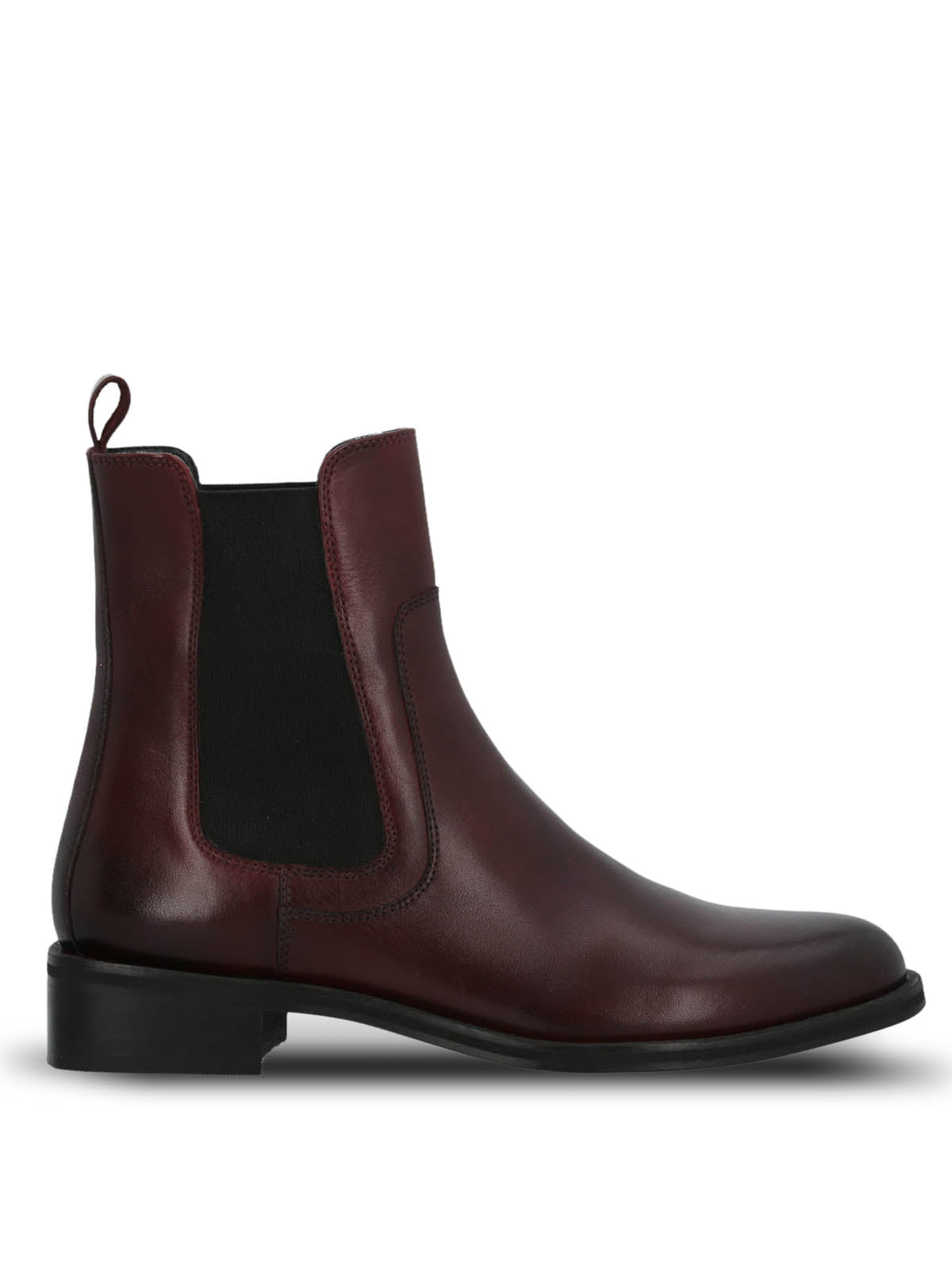 Botin Cuero Mujer Rivor Burdeo Hush Puppies | Hush Puppies