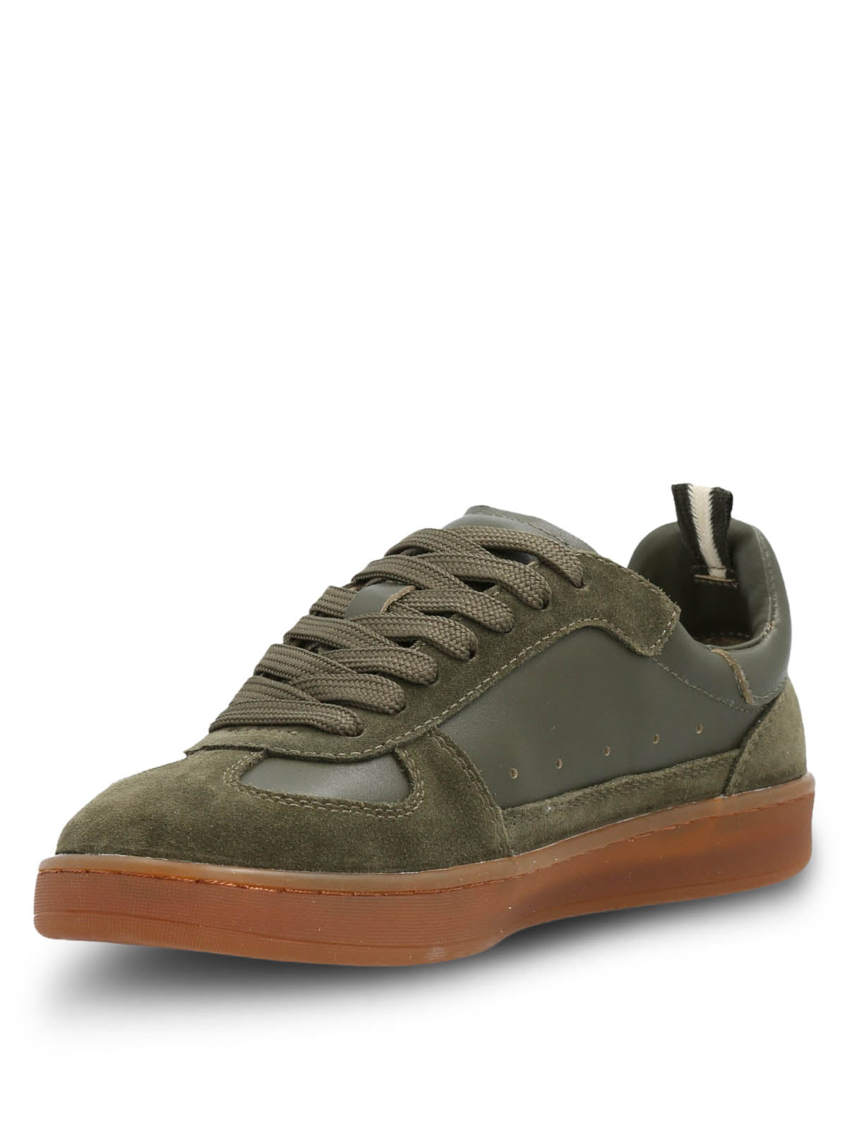 Zapatilla Cuero Mujer Dallas Verde Hush Puppies