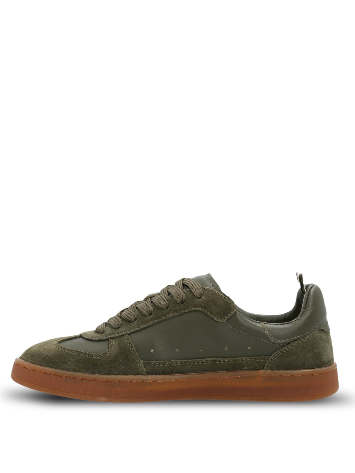 Zapatilla Cuero Mujer Dallas Verde Hush Puppies