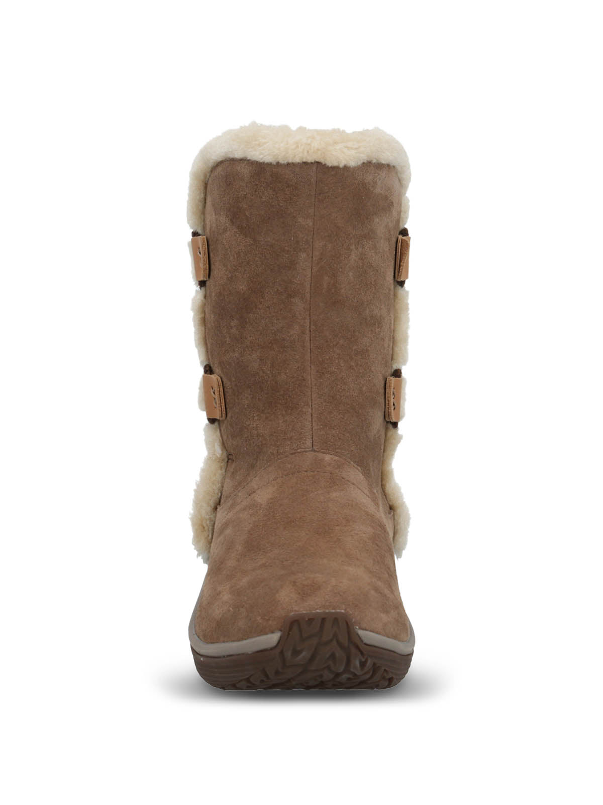 Bota Cuero Mujer Spinal Rug Bootie Café Hush | Hush Puppies