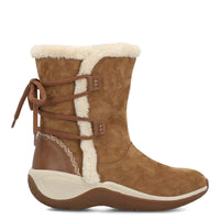 Bota Cuero Mujer Spinal Rug Bootie Café