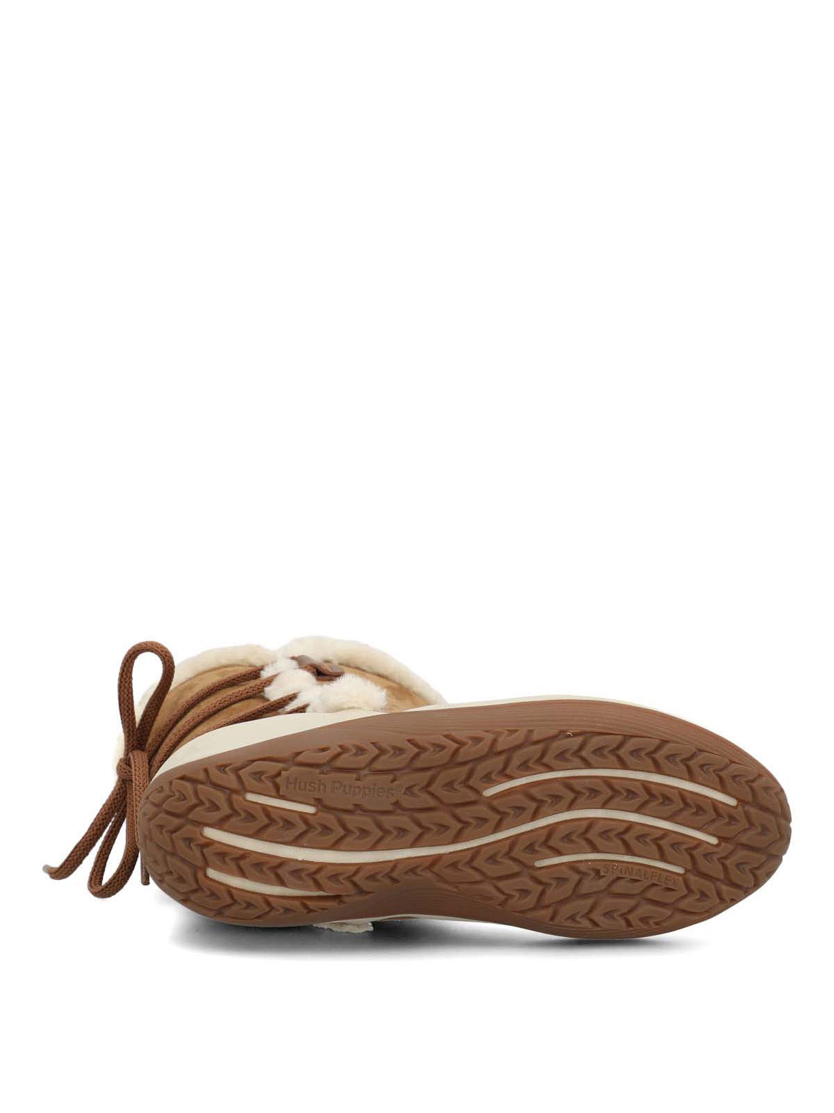 Bota Cuero Mujer Spinal Rug Bootie Café