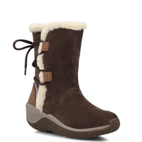Bota Cuero Mujer Spinal Rug Bootie Café Oscuro