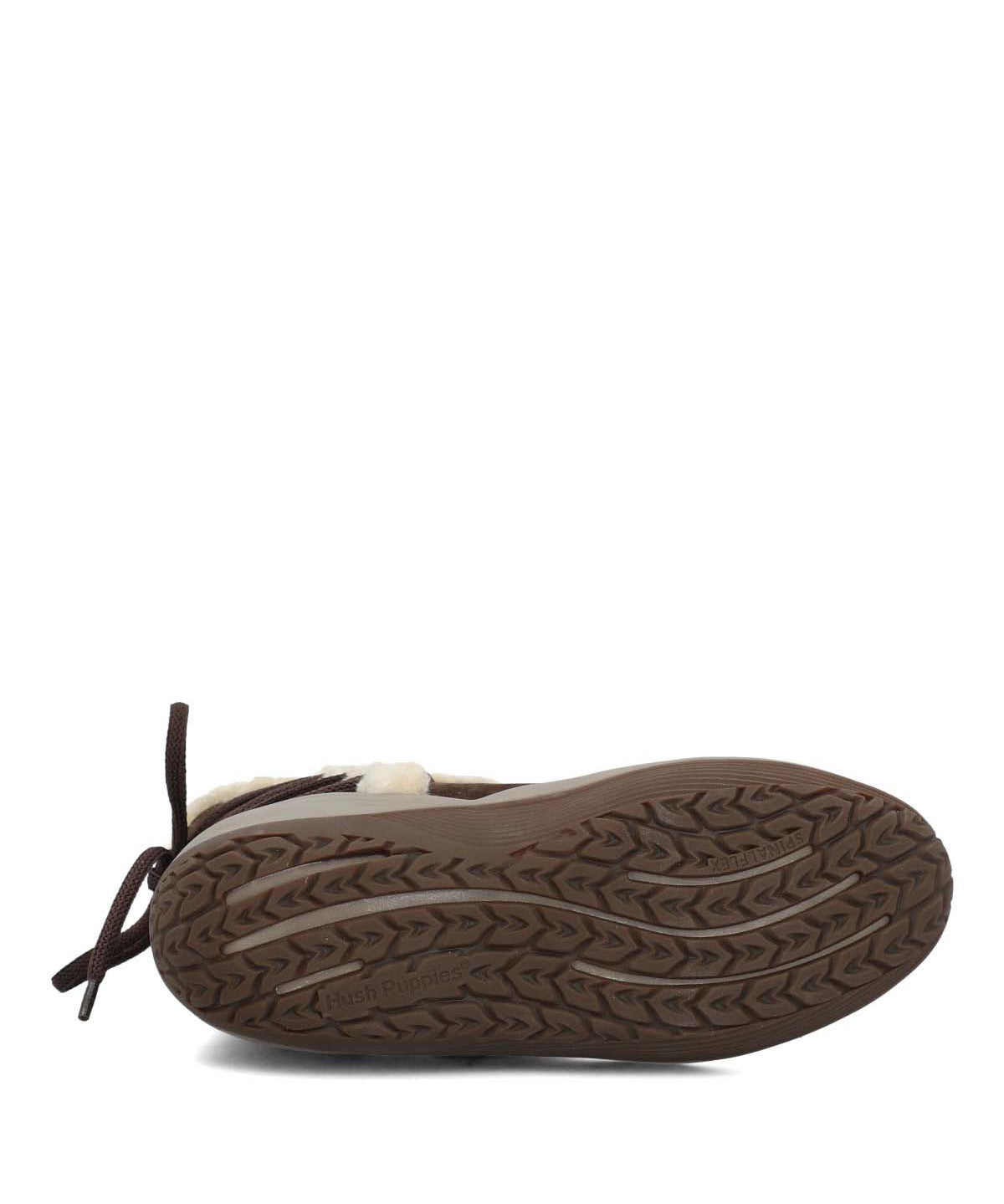 Bota Cuero Mujer Spinal Rug Bootie Café Oscuro